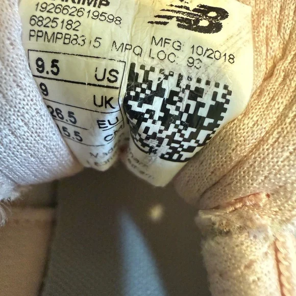 New Balance Little Girls Size 9.5 Pink Sneakers Arishi V2 Fresh Foam - Picture 5 of 5